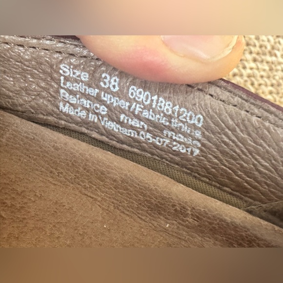 Women's Dansko Purple Wedge Pump Shoe Loafer Liliana Leather Size 38 - Picture 11 of 12